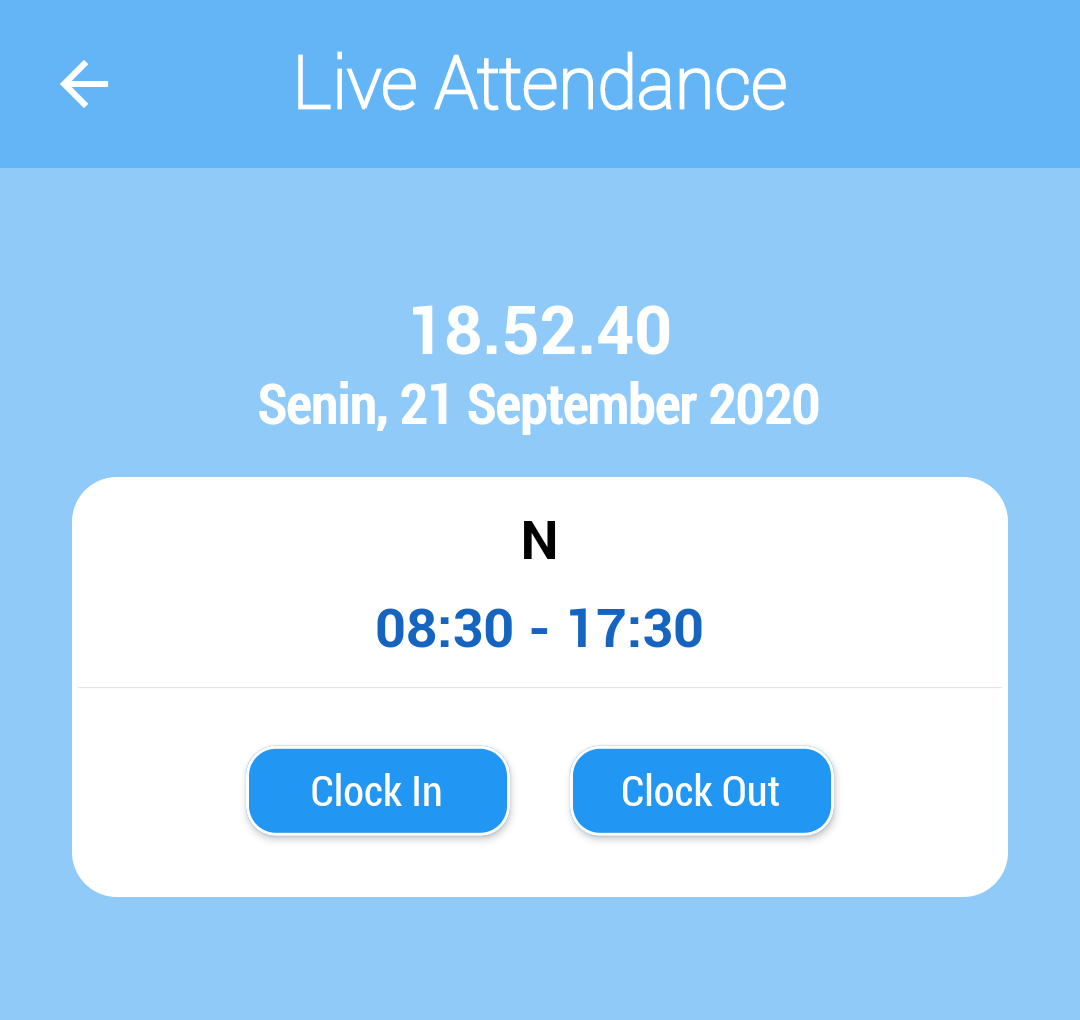 Live Attendance